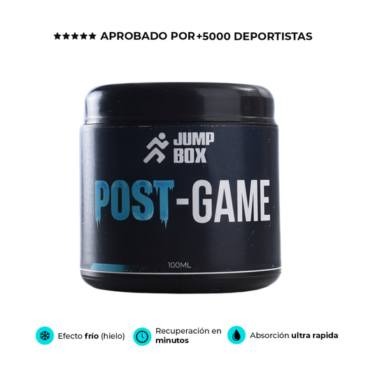 Gel POST-GAME de Recuperación Muscular - Efecto Frio 100gr.