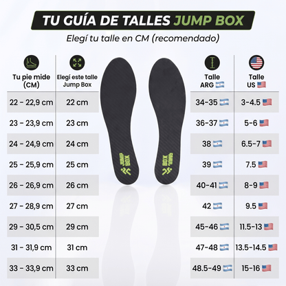 Plantillas 100% Fibra de Carbono para Amantes del Deporte - Nico de Jump Box