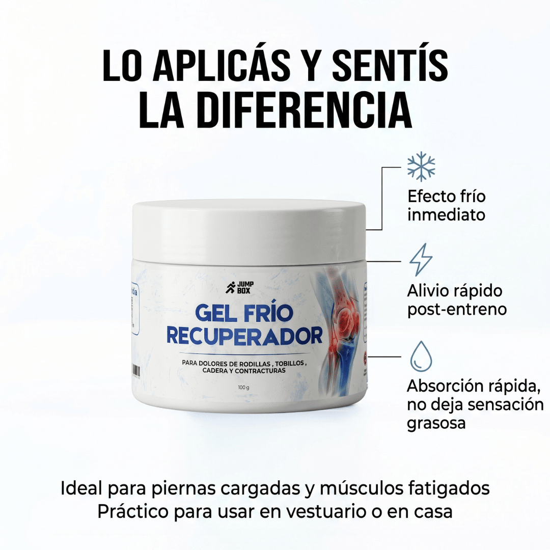 Gel Frío Recuperador 100gr. - Nico de Jump Box