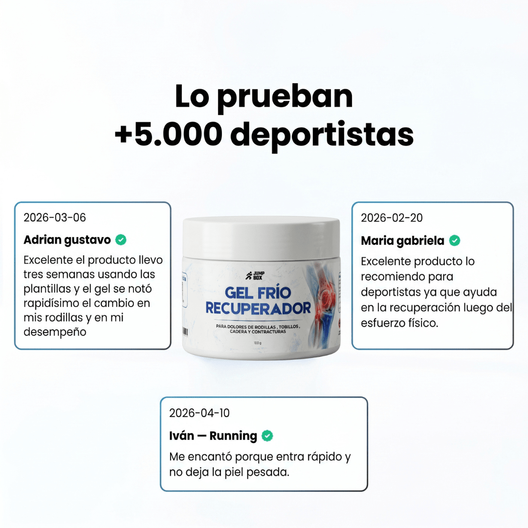 Gel Frío Recuperador 100gr. - Nico de Jump Box