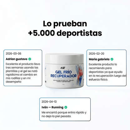 Gel Frío Recuperador 100gr. - Nico de Jump Box