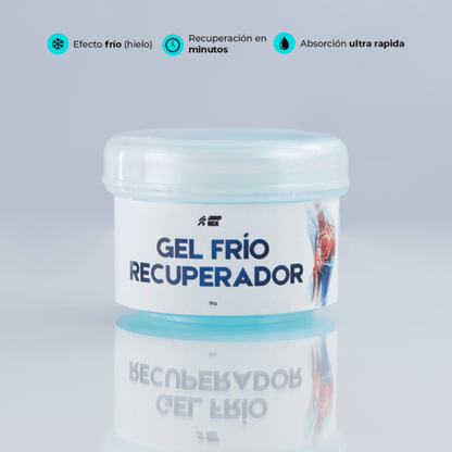 Gel Frío Recuperador Para Dolores Articulares y Musculares 50g - Nico de Jump Box