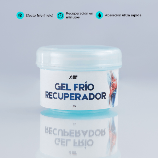 Gel Frío Recuperador Para Dolores Articulares y Musculares 50g - Nico de Jump Box