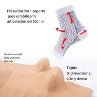 Media de Compresión Corta con Soporte de Arco y Tobillo - Nico de Jump Box