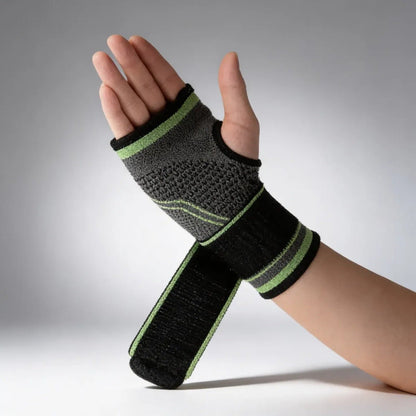 Muñequera Ajustable con Velcro y Soporte de Palma - Nico de Jump Box