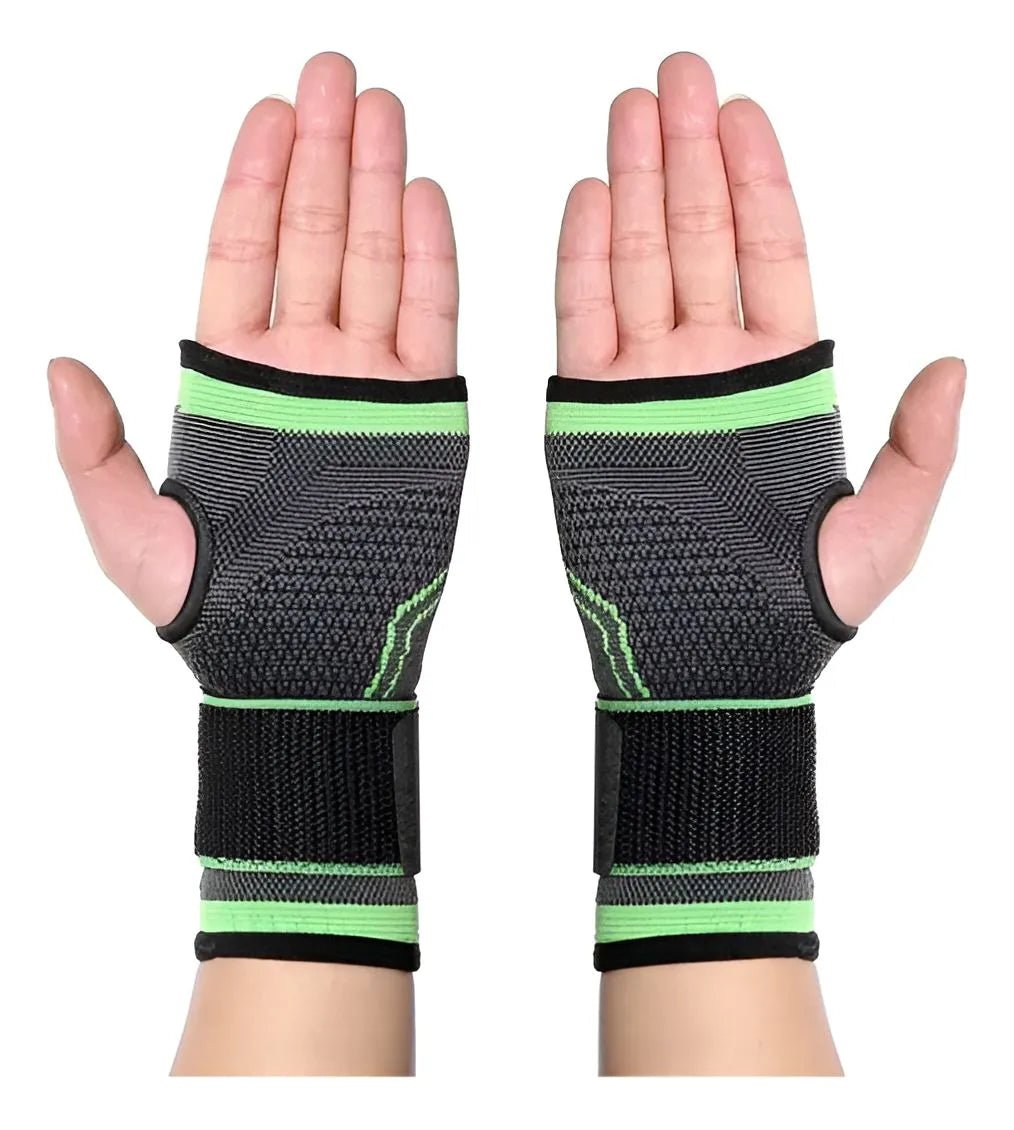 Muñequera Ajustable con Velcro y Soporte de Palma - Nico de Jump Box
