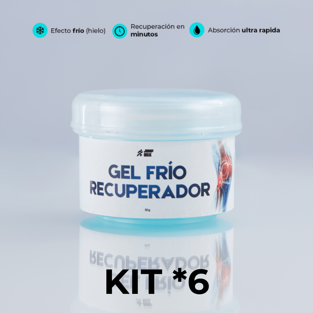 PACK x6 - Gel Frio Recuperacion 50gr. - Nico de Jump Box