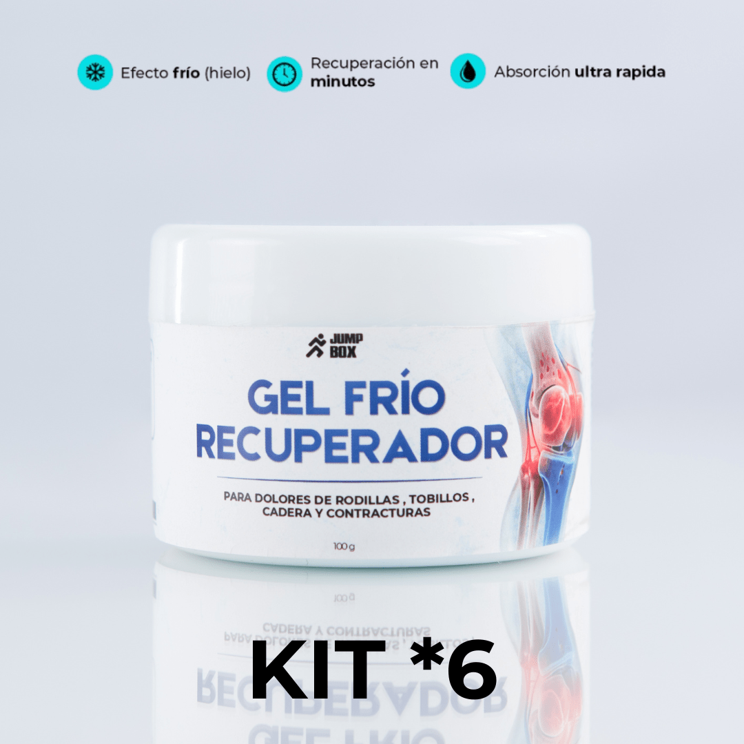 PACK x6 - Gel Frío Recuperador 100gr. - Nico de Jump Box