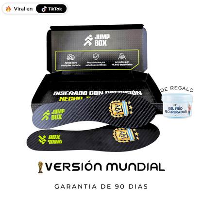 Plantillas 100% Fibra de Carbono para Amantes del Deporte - Nico de Jump Box
