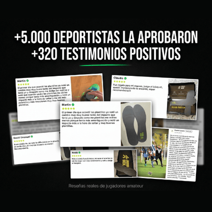 Plantillas 100% Fibra de Carbono para Amantes del Deporte - Nico de Jump Box