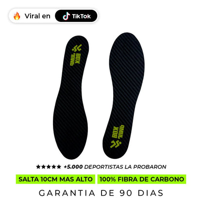 Plantillas de Fibra de Carbono para Alto Rendimiento. - Jump - Box Arg