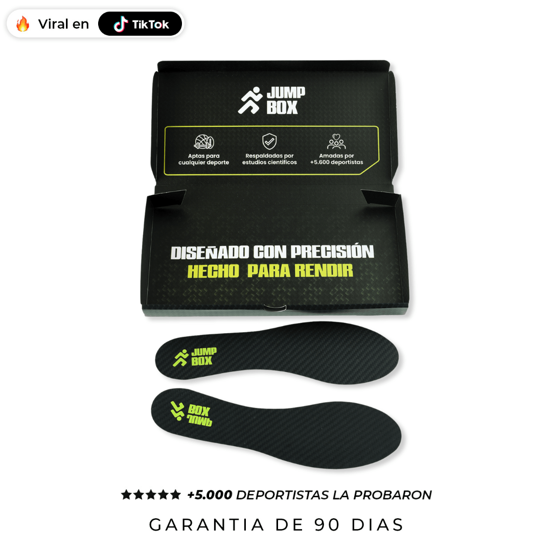 Plantillas de Fibra de Carbono para Amantes del Basquet - Nico de Jump Box