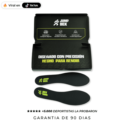 Plantillas de Fibra de Carbono para Amantes del Basquet - Nico de Jump Box