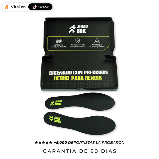 Plantillas de Fibra de Carbono para Amantes del Basquet - Nico de Jump Box