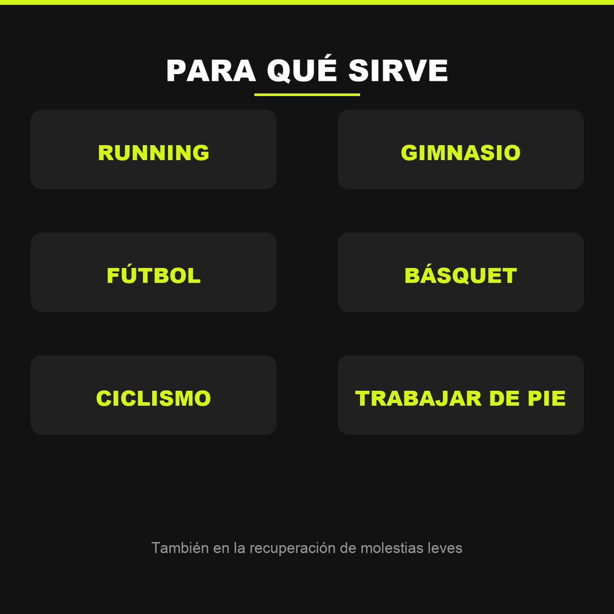 Para que sirve la rodillera elastica: running, gimnasio, futbol, basquet, ciclismo y trabajar de pie