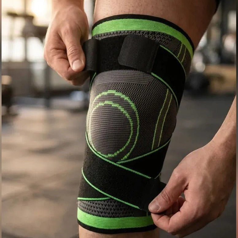 Rodillera Deportiva de Compresión con Doble Velcro Ajustable - Nico de Jump Box