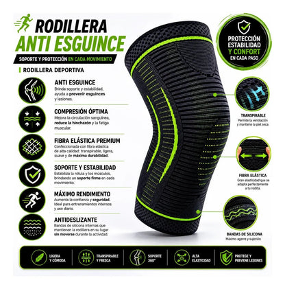 Rodillera Elástica de Compresión - Nico de Jump Box