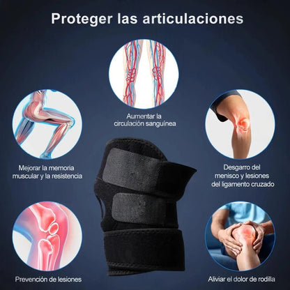 Rodillera Reforzada de Neopreno con Rótula Abierta - Nico de Jump Box
