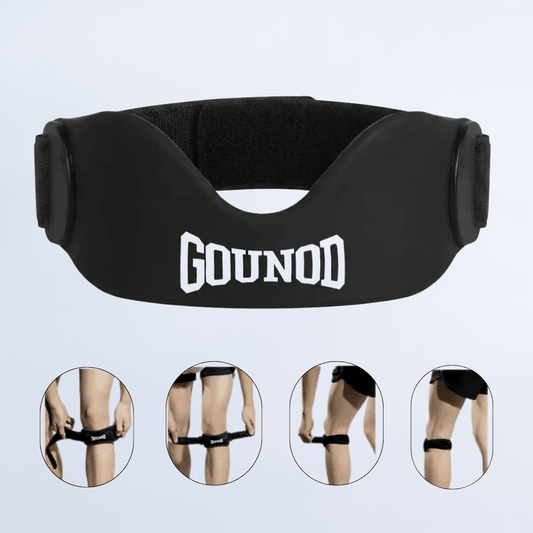 Rodillera Rotuliano Reforzada Deportiva - Jump Box & Gounod - Nico de Jump Box