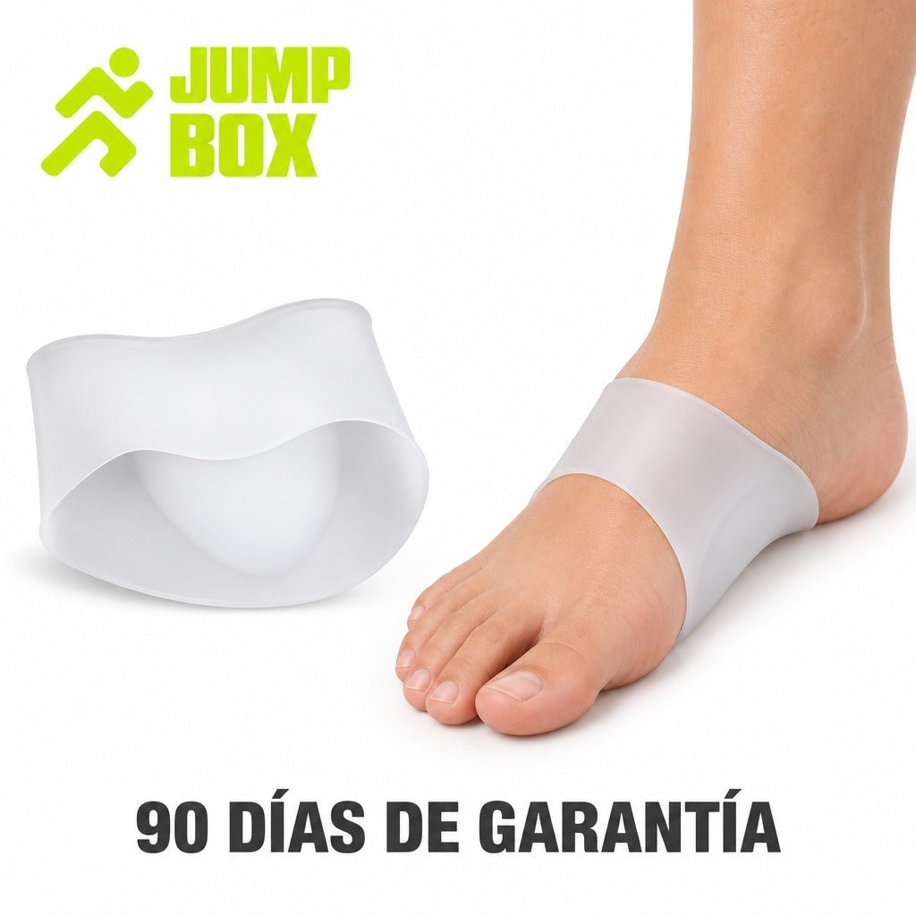 Soporte de Arco Plantar de Silicona · Par · Talle Único - Nico de Jump Box