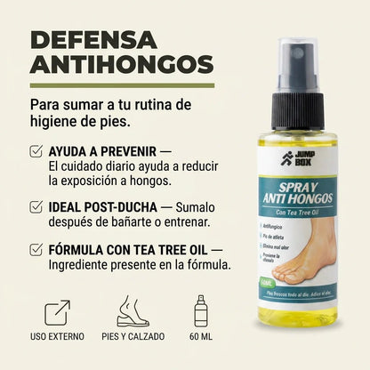 Spray Anti Hongos para Pies y Calzado 60ml - Nico de Jump Box
