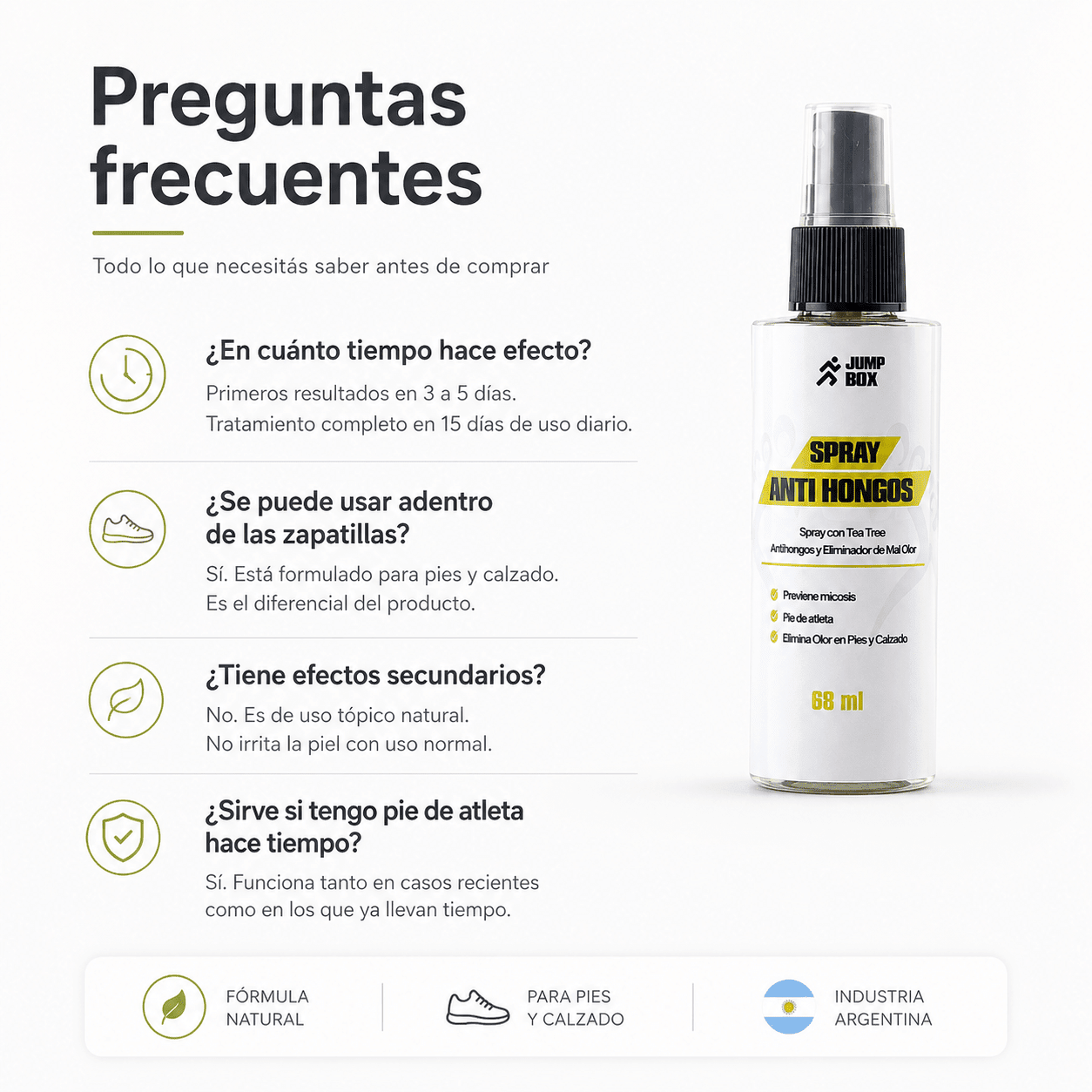 Spray Antihongos K.O. - Nico de Jump Box