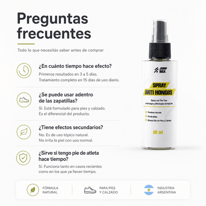 Spray Antihongos K.O. - Nico de Jump Box