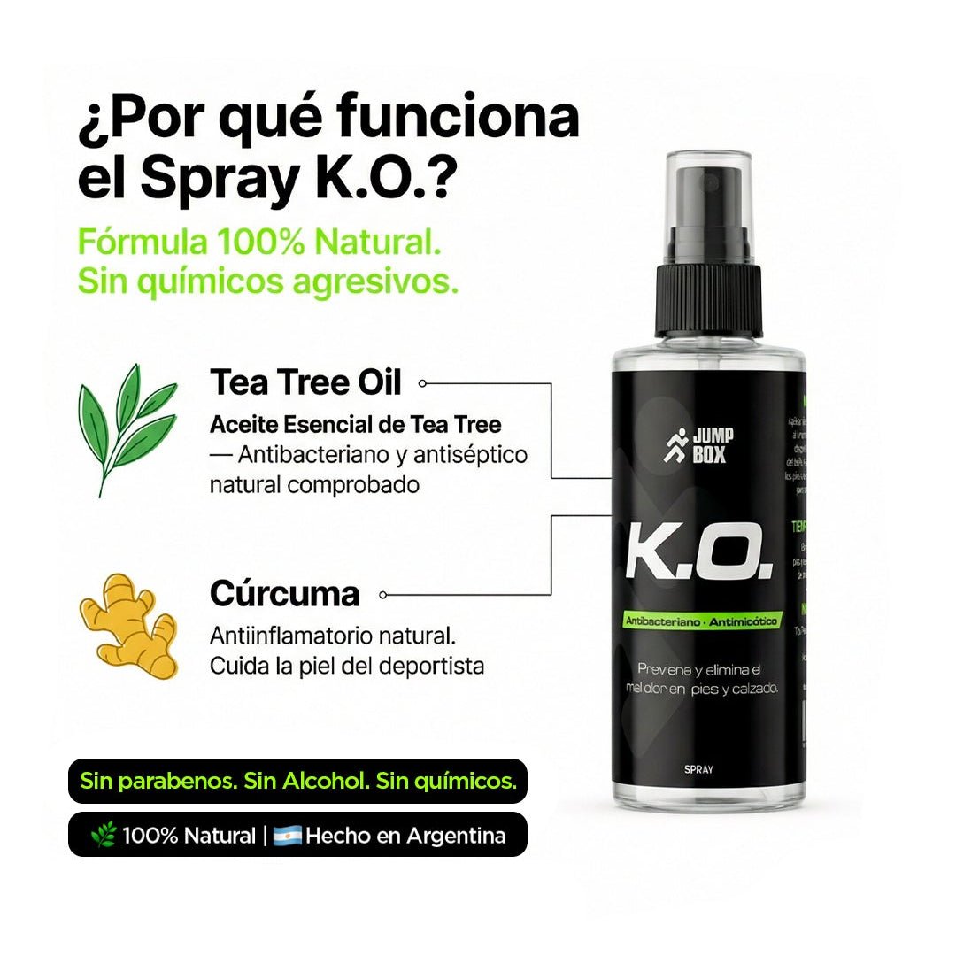 Spray K.O. Jump Box 60ml. - Jump - Box Arg