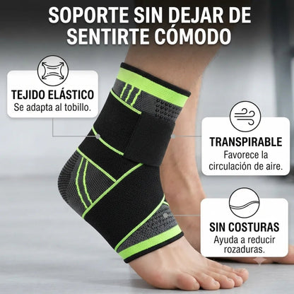 Tobillera Ajustable con Banda Cruzada de Soporte - Nico de Jump Box