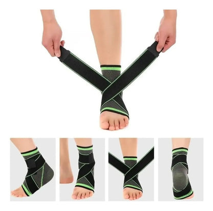 Tobillera Ajustable con Banda Cruzada de Soporte - Nico de Jump Box